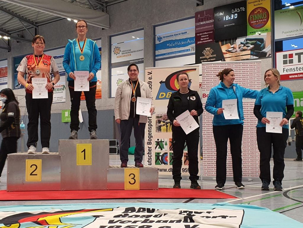 Ronja Hamann, Platz 3 - Hallenmeisterschaft in Mühlheim